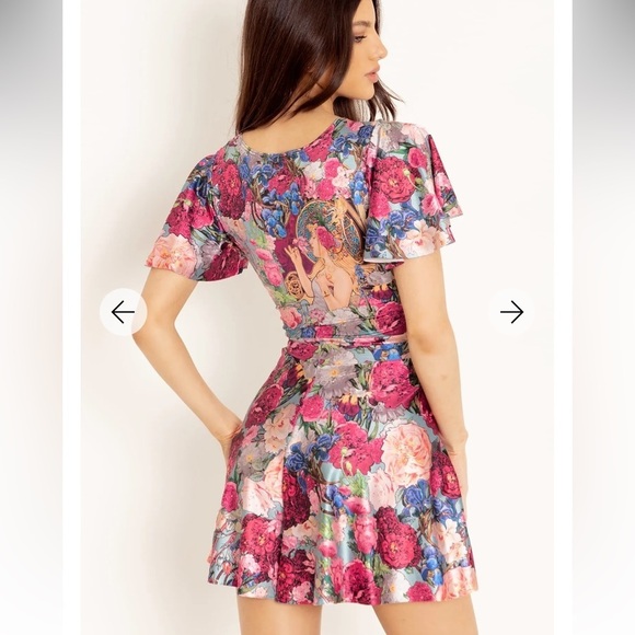 Blackmilk Fragrance of violets rio playsuit XL Mucha - Picture 2 of 10